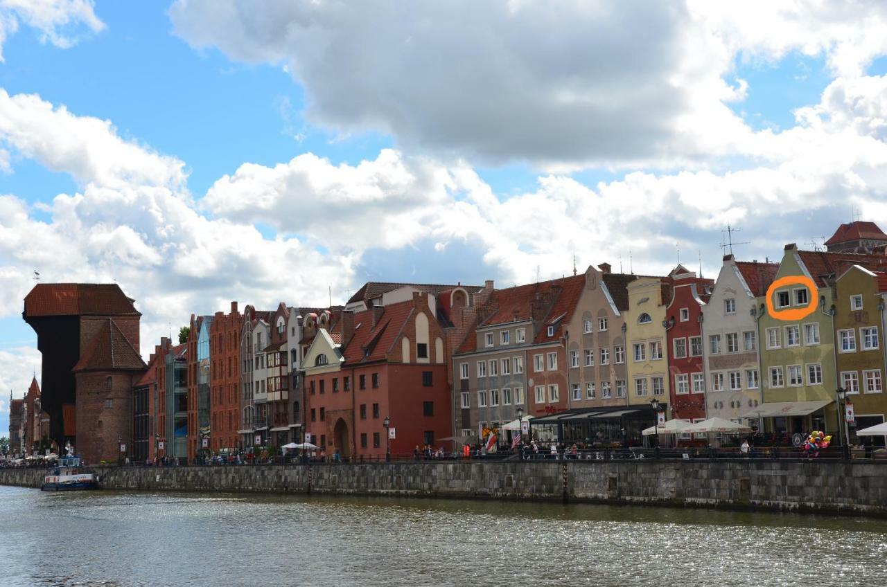 Apartment Above Motlawa Gdansk Dış mekan fotoğraf